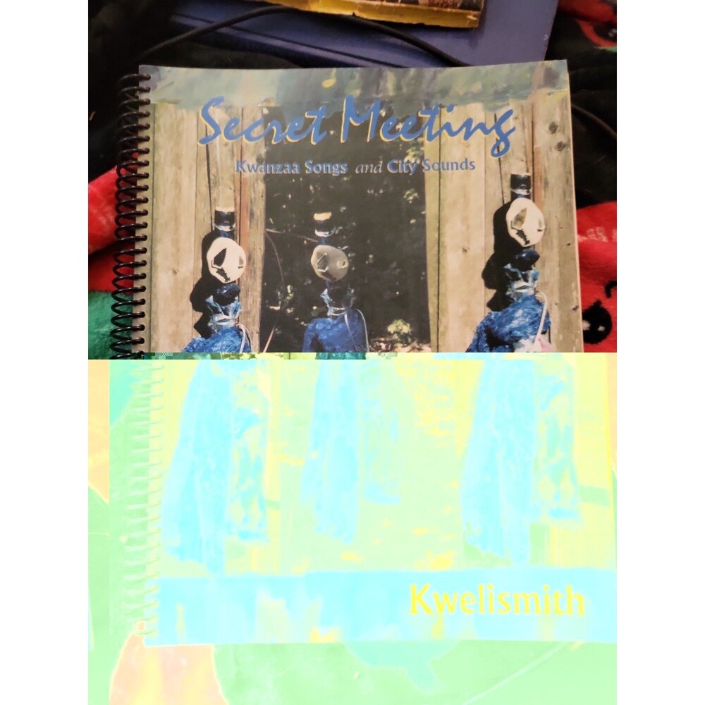 Secret Meeting Kwanzaa Songs and City Sounds Spiral Bound Book